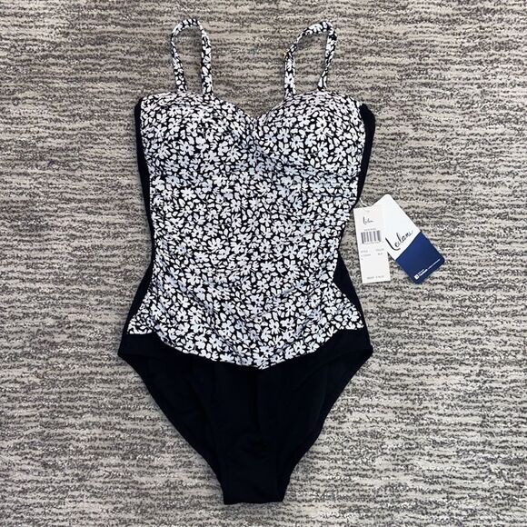 Leilani Floral Print Solstice One Piece Size - Picture 3 of 13